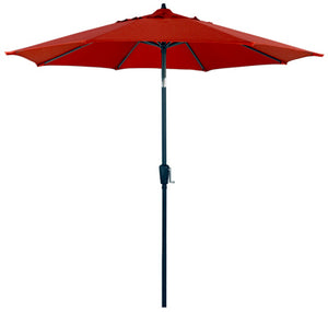 Umbrella, Four Seasons Courtyard, 9' Red Steel Market