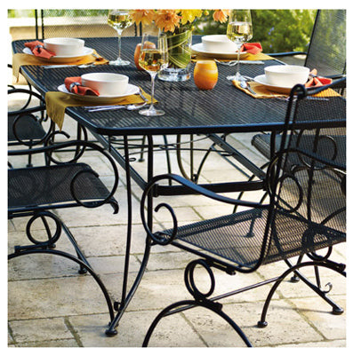 Uptown Dining Table, Standard Mesh Uptown Collection