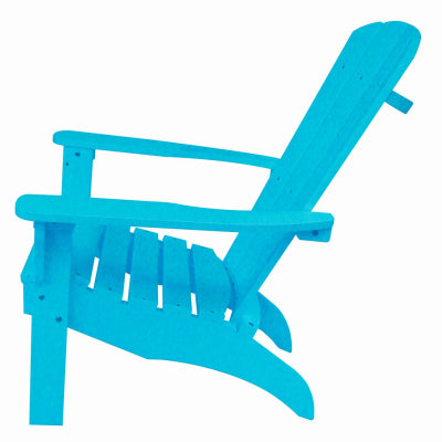 blue plastic muskoka chairs
