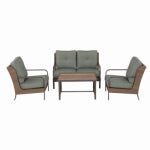 Calabra Wicker 4 Piece Chat Set